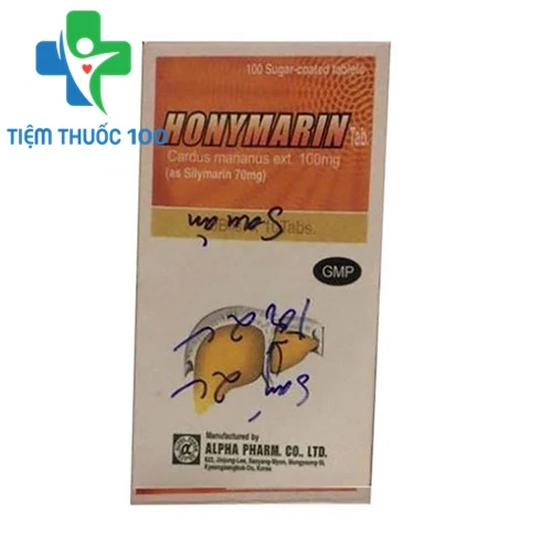 Honymarin 100mg - Thuốc điều trị các bệnh lý về gan của Hàn Quốc