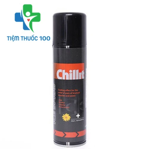 Chillit - Bình xịt lạnh giảm đau của Cộng hòa Czech  