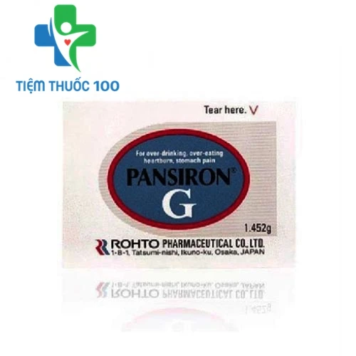 Pansiron G - Thuốc điều trị rối loạn tiêu hóa của Nhật Bản