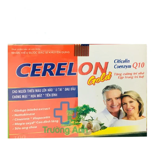 Cerelon Gold - Bổ sung dưỡng chất cho não hiệu quả