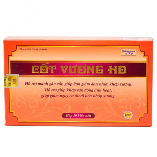 Cốt Vương HD - Hỗ trợ giảm đau nhức, thoái hóa xương khớp