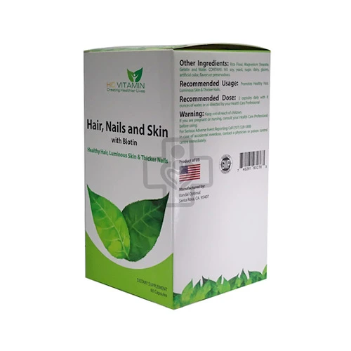 Hair,Nail and skin - Hỗ trợ làm đẹp da, móng, tóc của Mỹ