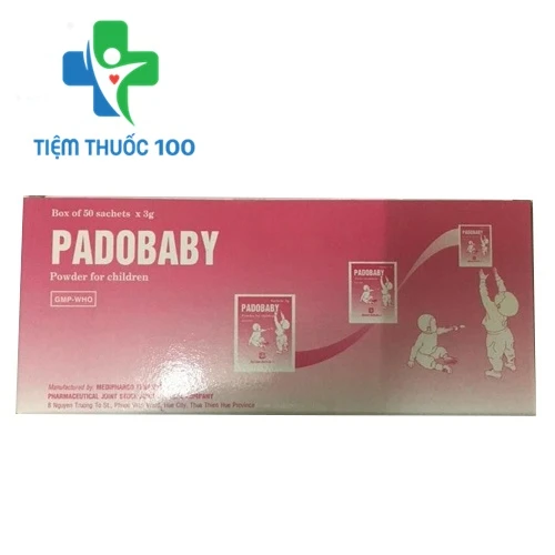 Padobaby gói Medipharco - Thuốc trị giảm sốt hiệu quả