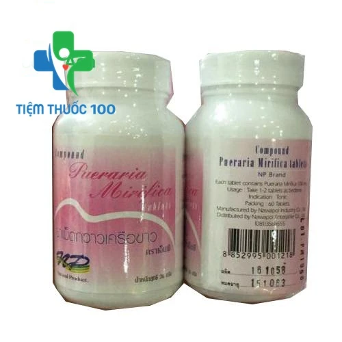 Pueraria Mirifica (Yanhee) - Viên uống nở ngực hiệu quả của Thái Lan