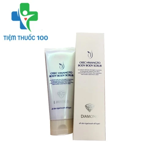 Sữa tắm trắng Osec Hwangto Body Body Scrub Hàn Quốc tẩy da chết