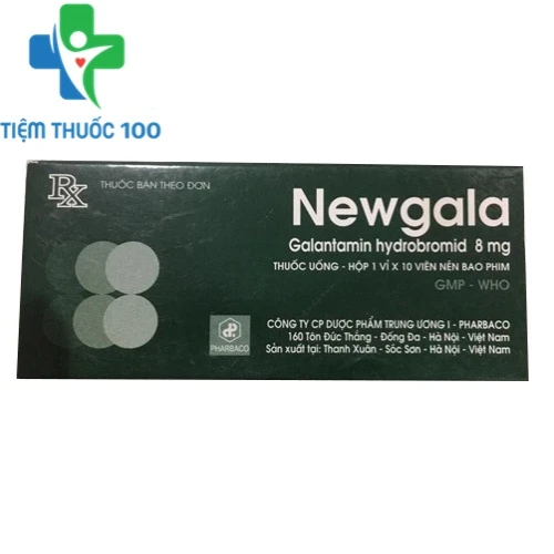 Newgala 8mg - Thuốc điều trị sa sút trí tuệ,  Alzheimer  hiệu quả