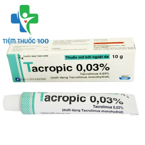 Quantopic 0,03% 10g - Thuốc điều trị viêm da dị ứng hiệu quả
