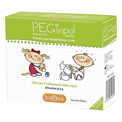 PEGinpol - Bột nhuận tràng cho trẻ em của Italy