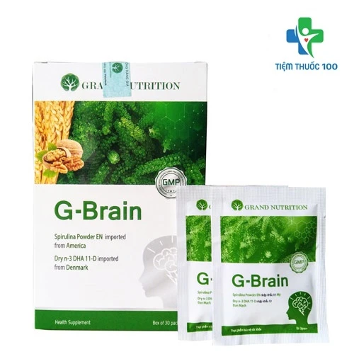 G-Brain - Bổ sung DHA, tăng cường trí nhớ hiệu quả 