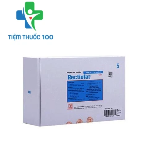 Rectiofar 3ml - Thuốc điều trị táo bón hiệu quả của Pharmedic