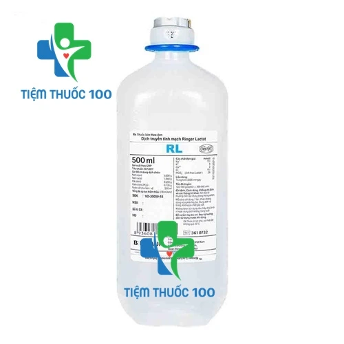 Ringer lactat Inf.500ml B.Braun - Dung dịch truyền hiệu quả