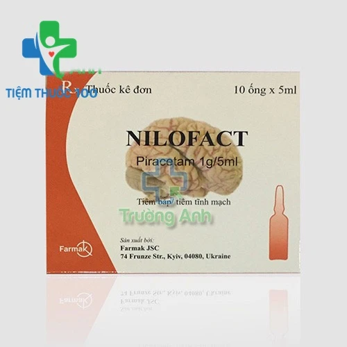 Nilofact 1g/5ml - Thuốc điều trị rối loạn thần kinh não bộ của Ukraine