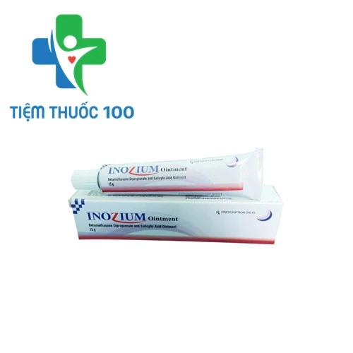 Inozium ointment 15g - Thuốc trị vảy nến, viêm da hiệu quả