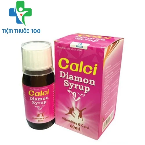 Calci Diamon Syrup - Bổ sung canxi cho cơ thể hiệu quả của Czech