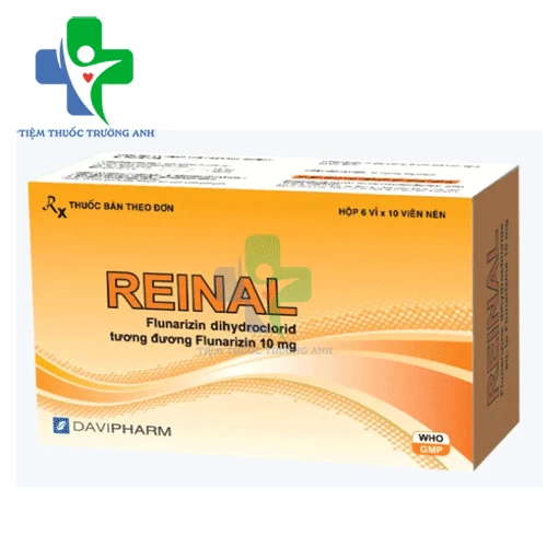 Reinal 10mg Davipharm - Điều trị dự phòng cơn đau nửa đầu