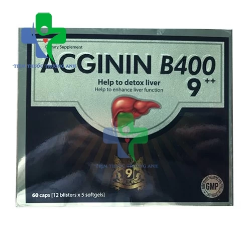 Acginin B400 9++ Trường Thọ - Hỗ trợ tăng cường chức năng gan