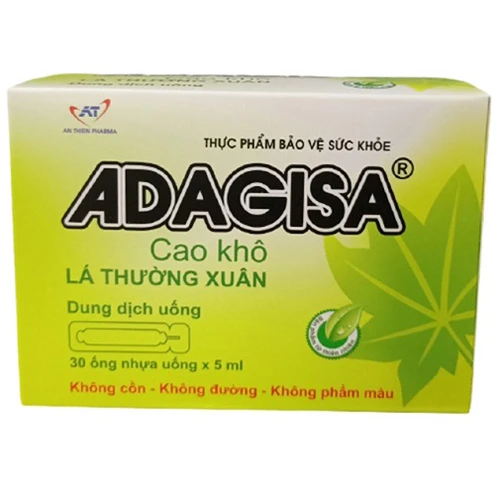 Adagisa (Dạng ống) - Giúp giảm chứng ho khan hiệu quả