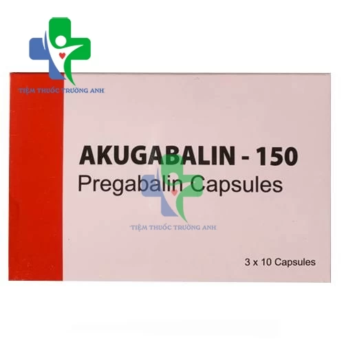 Akugabalin 150 - Thuốc điều trị đau dây thần kinh hiệu quả 