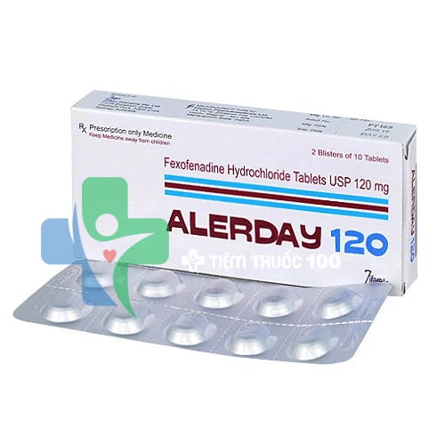 Alerday 120 - Thuốc điều trị dị ứng hiệu quả