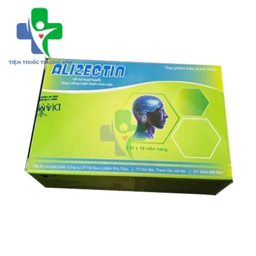 Alizectin Fusi - Viên uống bổ não, tăng trí nhớ