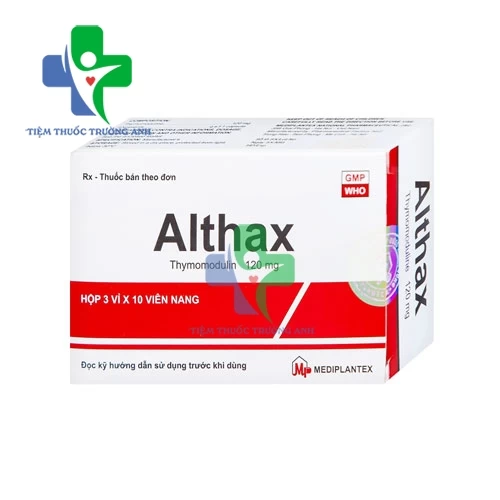 Althax 120mg Mediplantex - Hỗ trợ điều trị và dự phòng các bệnh do nhiễm khuẩn đường hô hấp
