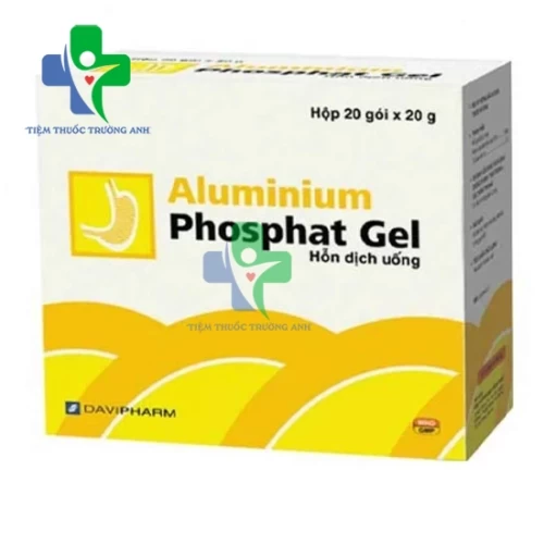 Aluminium Phosphat Gel Davipharm - Thuốc điều trị trào ngược dạ dày thực quản