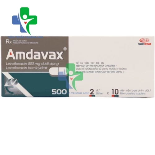Amdavax 500 - Thuốc kháng sinh điều trị bệnh nhiễm khuẩn hiệu quả của Éloge