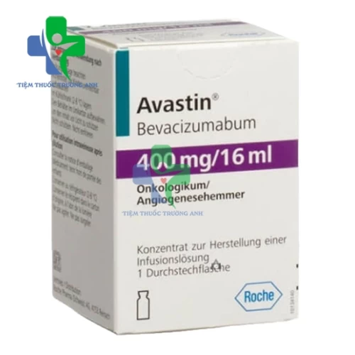 Avastin 400mg/16ml - Thuốc điều trị ung thư của Thụy Sĩ