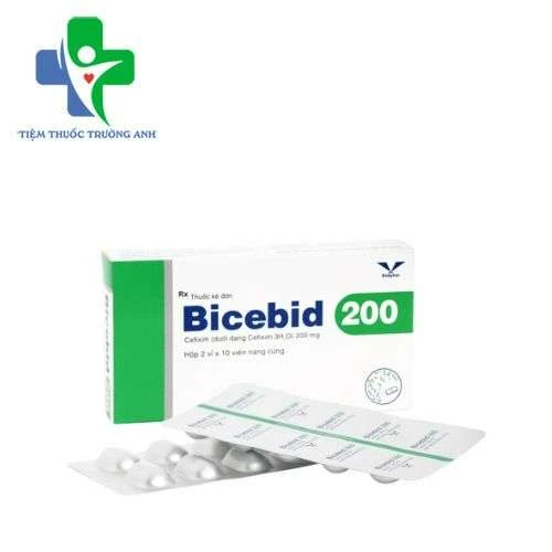 Bicebid 200mg Bidiphar - Điều trị nhiễm khuẩn đường tiết niệu