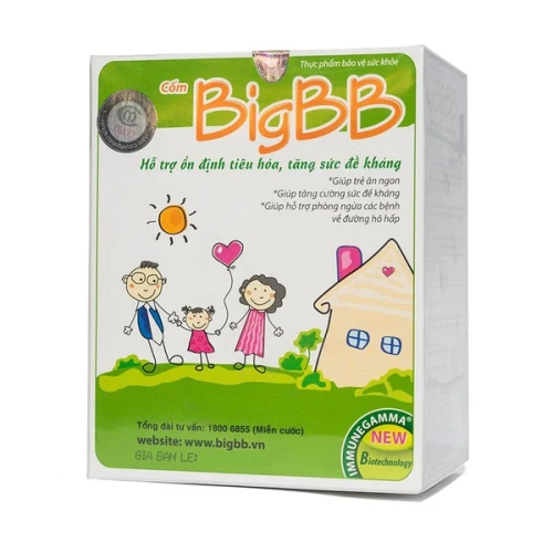 Cốm giúp trẻ ăn ngon Bigbb 16 gói