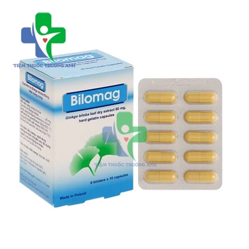 Bilomag 80mg - Điều trị rối loạn tuần hoàn máu não hiệu quả