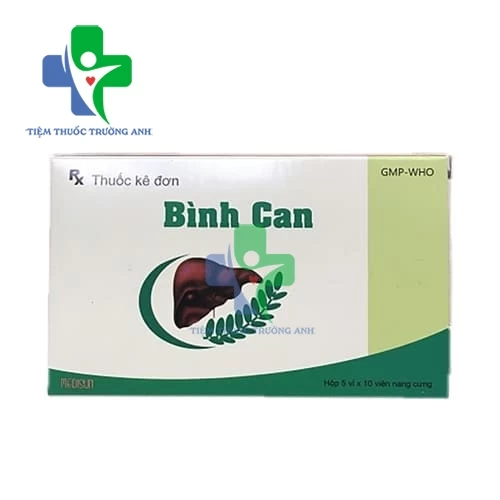Bình can Medisun - Điều trị và hỗ trợ điều trị viêm gan