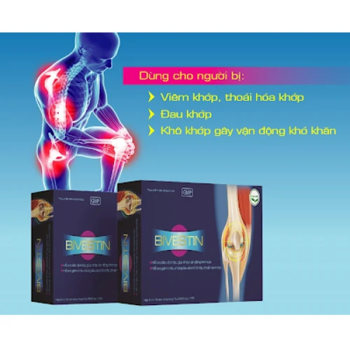 BIVESTIN - Thuốc hỗ trợ giảm triệu chứng đau xương khớp hiệu quả