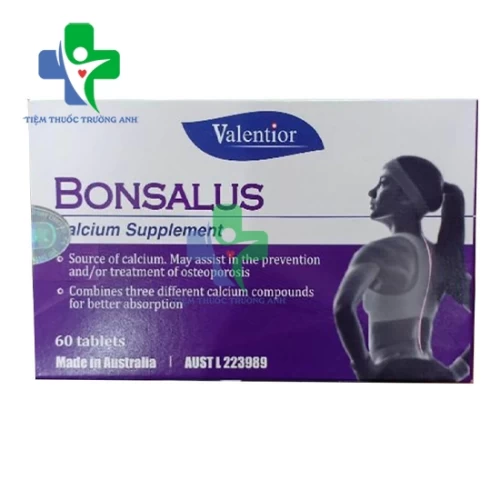 Bonsalus - Giúp bổ sung canxi và vitamin D3 hiệu quả của Australia