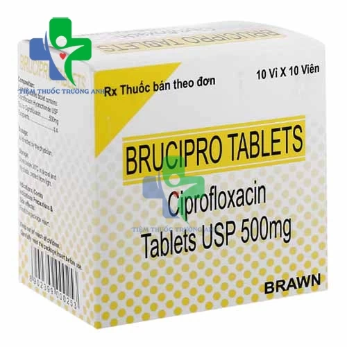 Brucipro - Thuốc điều trị nhiễm khuẩn hô hấp của Ấn Độ