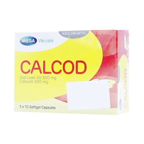 Viên uống bổ sung Canxi Calcod Mega 30 viên