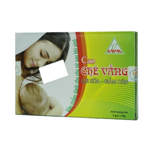 Cao Chè Vằng Lợi Sữa Giảm Cân Lava 5 Gói