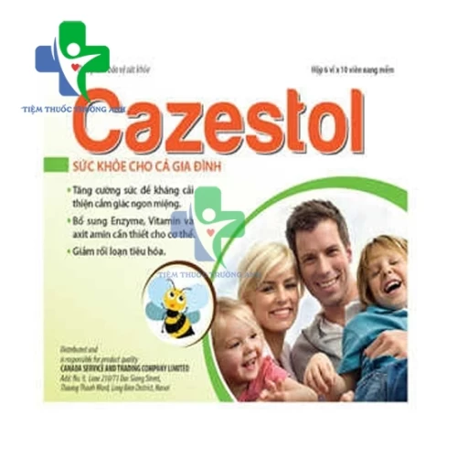 Cazestol Santex - Hỗ trợ tăng cường sức đề kháng hiệu quả