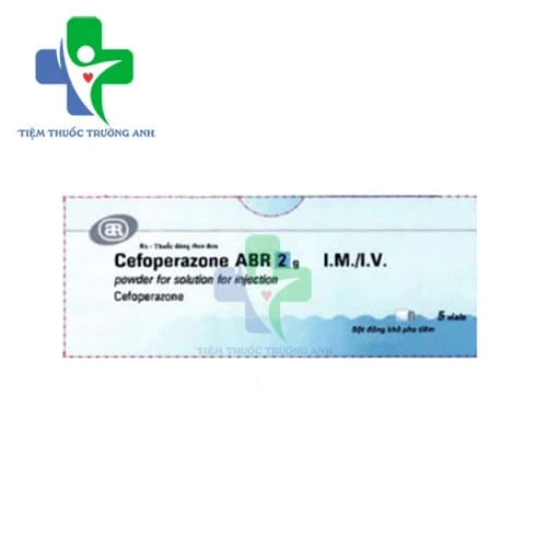 Cefoperazone ABR 2g Balkanpharma - Thuốc điều trị nhiễm khuẩn