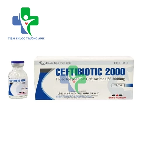 Ceftibiotic 2000 - Thuốc điều trị nhiễm khuẩn