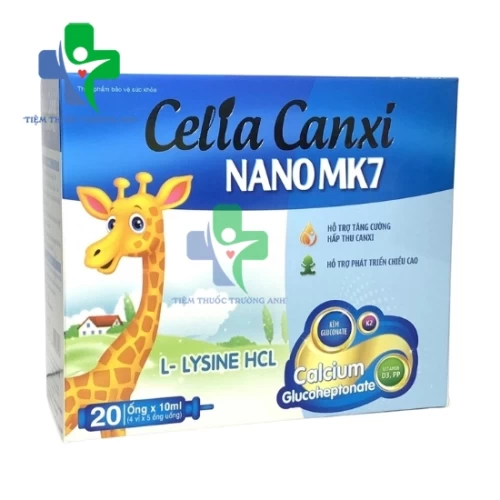 Celia canxi nano MK7 - Giúp bổ sung canxi và phát triển chiều cao