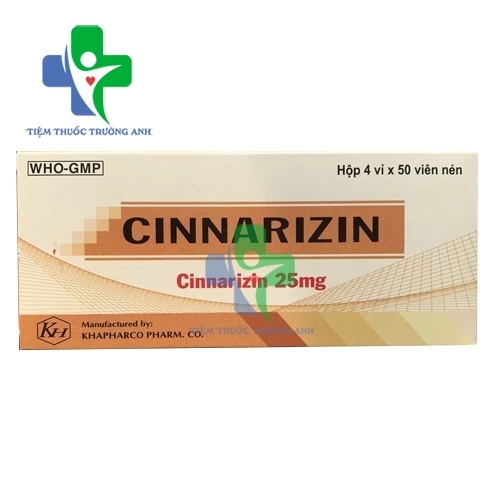 Cinnarizin 25mg Khapharco