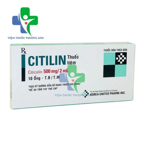 Citilin 500mg/2ml - Thuốc điều trị bệnh não cấp tính hiệu quả