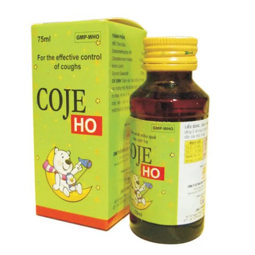 Coje Ho 75 Ml - Thuốc trị ho hiệu quả