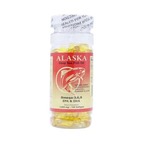 Viên Dầu Cá Alaska Omega 3,6,9 100 Viên
