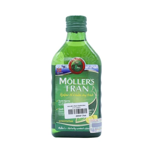 Dầu Gan Cá Tuyết Möller’S Tran Hương Chanh 250Ml
