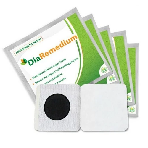 DiaRemedium - Miếng dán hỗ trợ điều trị tiểu đường hiệu quả