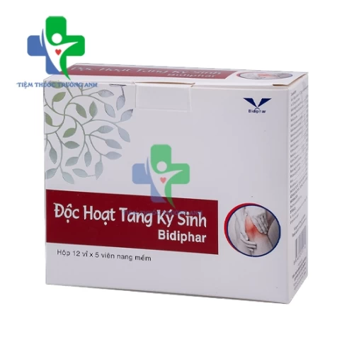 Độc hoạt tang ký sinh Bidiphar - Điều trị đau mỏi lưng, đau vai gáy, đau dây thần kinh tọa