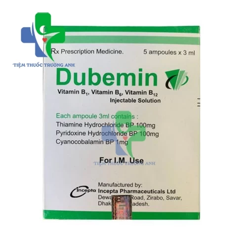 Dubemin - Thuốc bổ sung Vitamin B hiệu quả của Bangladesh