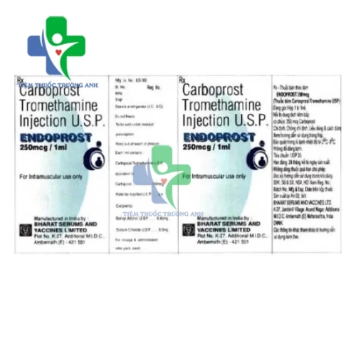 Endoprost-250mcg Bharat - Thuốc điều trị băng huyết sau sinh